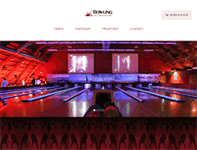 Tablet Screenshot of bowlingdedeauville.com